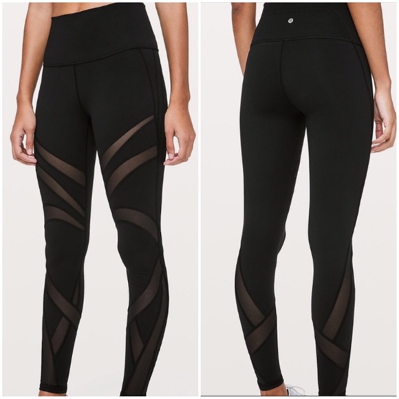 lululemon wunder under mesh